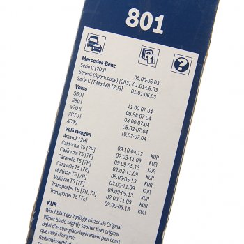 2 599 р. Щетка стеклоочистителя 600530мм комплект Twin BOSCH BOSCH 3397001801  с доставкой в г. Воронеж. Увеличить фотографию 4