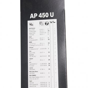 1 259 р. Щетка стеклоочистителя 450мм Plus Aerotwin BOSCH BOSCH 3397006945  с доставкой в г. Воронеж. Увеличить фотографию 2