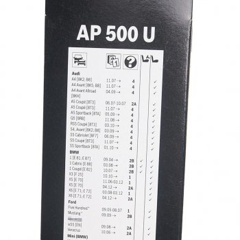 1 239 р. Щетка стеклоочистителя 500мм Plus Aerotwin BOSCH BOSCH 3397006947  с доставкой в г. Воронеж. Увеличить фотографию 2