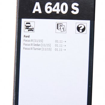 2 799 р. Щетка стеклоочистителя FORD Focus 3 725725мм комплект Aerotwin BOSCH BOSCH 3397007640  с доставкой в г. Воронеж. Увеличить фотографию 5