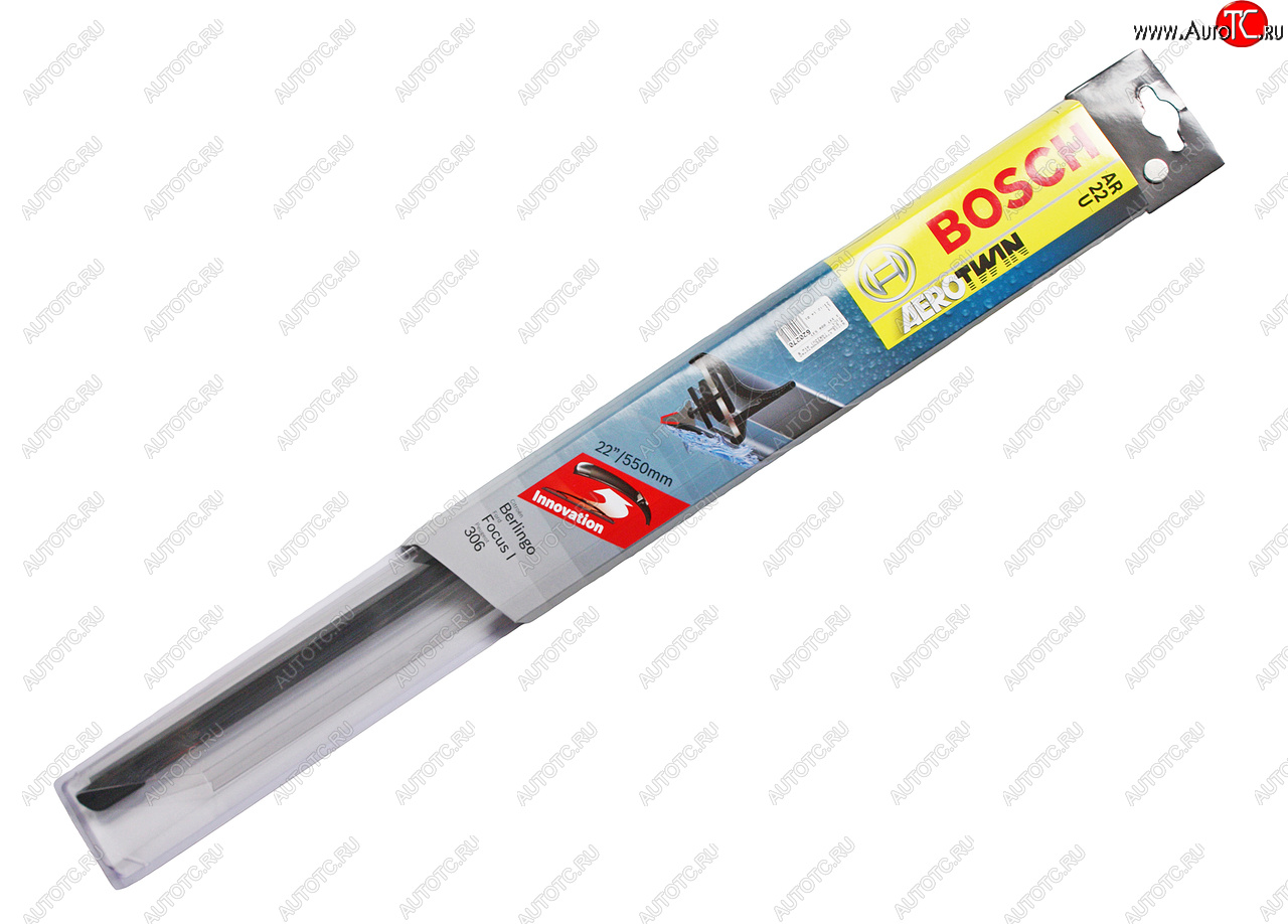 1 499 р. Щетка стеклоочистителя 550мм бескаркасная Retrofit Aerotwin BOSCH BOSCH 3397008537  с доставкой в г. Воронеж