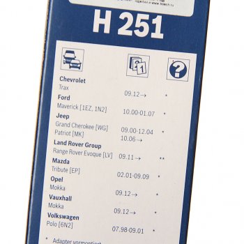 739 р. Щетка стеклоочистителя LAND ROVER Range Rover Evoque (11-) OPEL Mokka (12-) задняя BOSCH BOSCH 3397011813  с доставкой в г. Воронеж. Увеличить фотографию 4