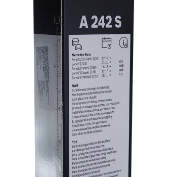 3 699 р. Щетка стеклоочистителя MERCEDES E (W213) 600550мм комплект Aerotwin BOSCH BOSCH 3397014242  с доставкой в г. Воронеж. Увеличить фотографию 6