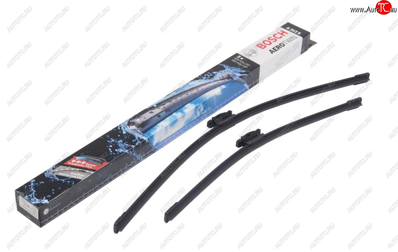 2 499 р. Щетка стеклоочистителя RENAULT Duster (16-) 600450мм комплект Aerotwin BOSCH BOSCH 3397014312  с доставкой в г. Воронеж