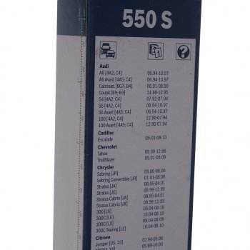 2 299 р. Щетка стеклоочистителя 550/500мм комплект Twin BOSCH BOSCH 3397118421 BOSCH 3397118421  с доставкой в г. Воронеж. Увеличить фотографию 5