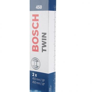 1 179 р. Щетка стеклоочистителя 450450мм комплект Twin BOSCH BOSCH 3397118505  с доставкой в г. Воронеж. Увеличить фотографию 5
