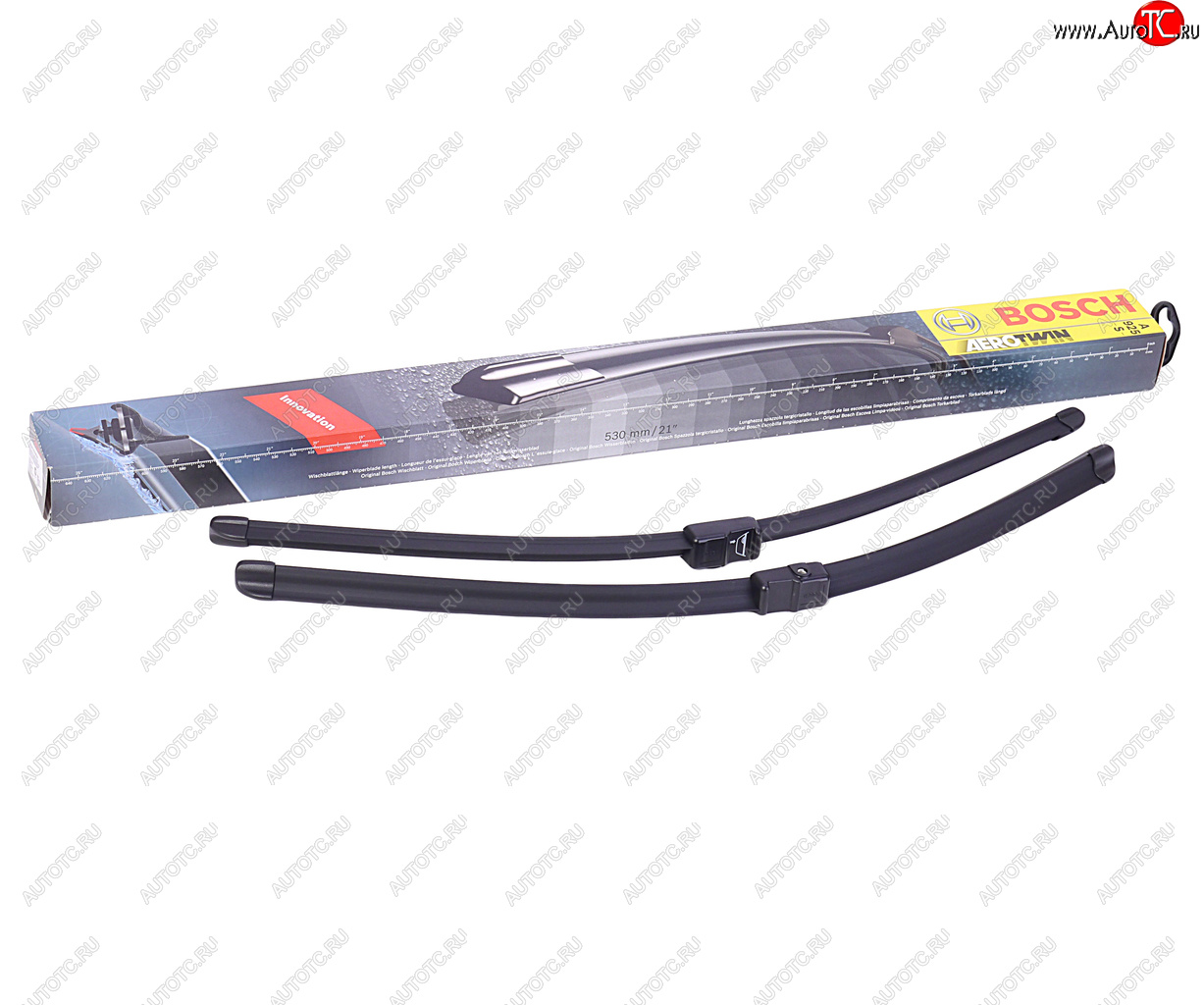 2 349 р. Щетка стеклоочистителя 530530мм комплект Aerotwin BOSCH BOSCH 3397118925  с доставкой в г. Воронеж