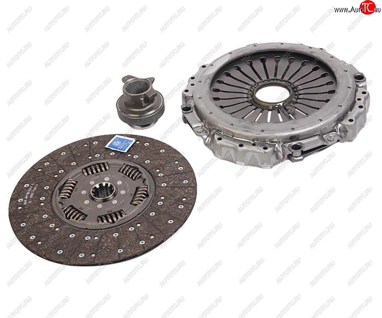 94 999 р. Сцепление MAN TGA,TGS,TGX комплект с выжимным подшипником SACHS SACHS 3400127401  с доставкой в г. Воронеж
