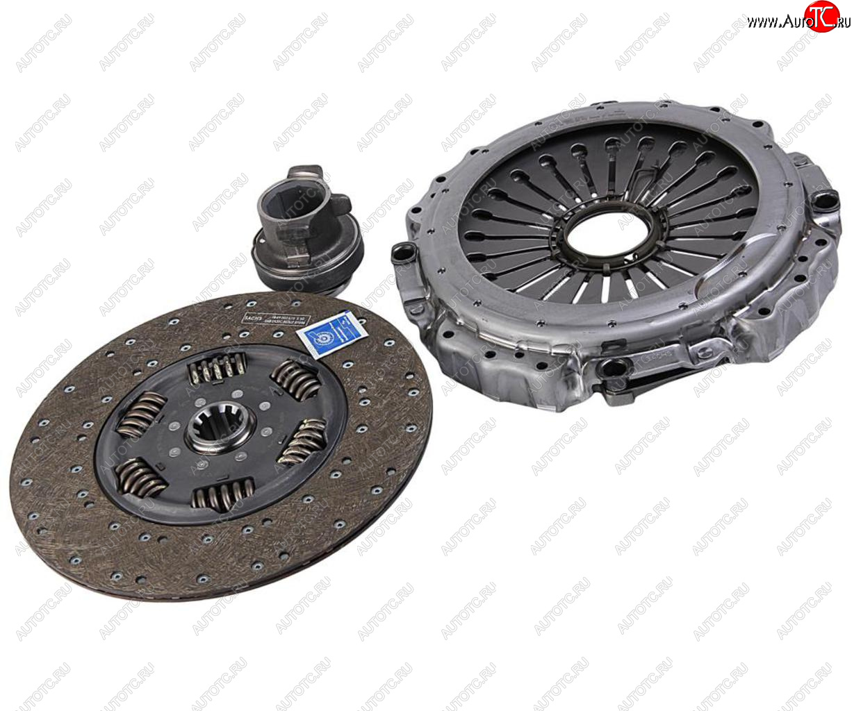 123 599 р. Сцепление MAN TGA,TGS,TGX комплект (с выжимным подшипником) d=430 SACHS SACHS 3400700459  с доставкой в г. Воронеж