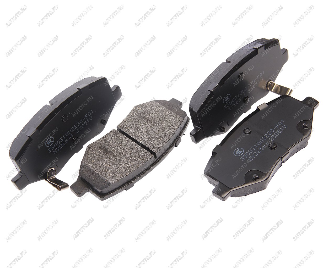 4 299 р. Колодки тормозные JAC S3 передние (4шт.) OE JAC 3500310u2230-f01-am001  с доставкой в г. Воронеж