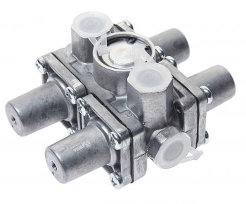 1 599 р. Клапан ЗИЛ,КАМАЗ,МАЗ,МЗКТ,ПАЗ защитный 4-х контурный MEGAPOWER MEGAPOWER 350-14-003  с доставкой в г. Воронеж. Увеличить фотографию 1