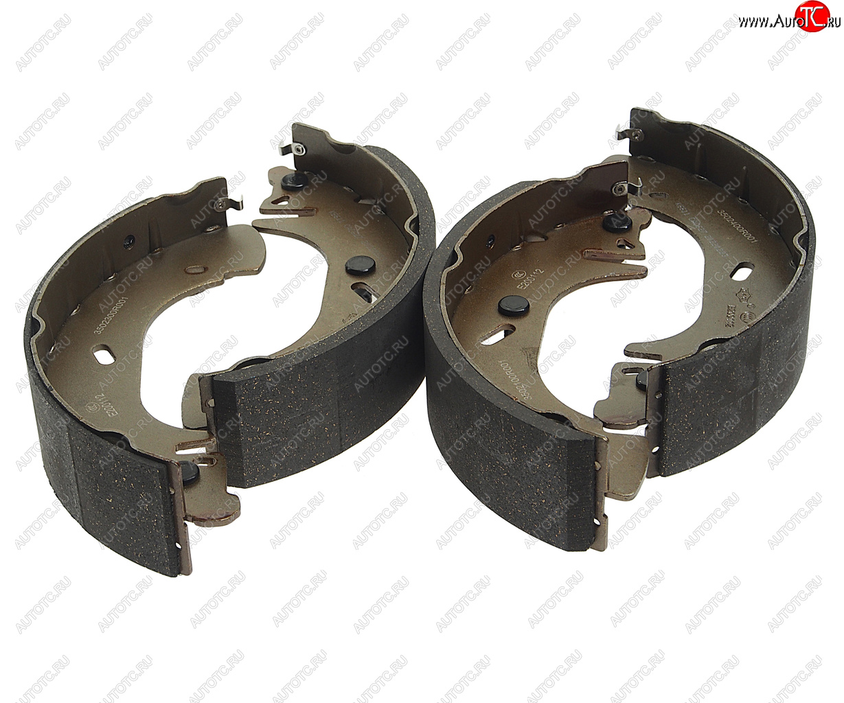 9 549 р. Колодки тормозные JAC Sunray задние барабанные (4шт.) OE JAC 3502010r001b-f180  с доставкой в г. Воронеж