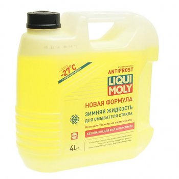 689 р. Жидкость омывателя -27С 4л LIQUI MOLY LIQUI MOLY 35027 LIQUI MOLY 35027  с доставкой в г. Воронеж. Увеличить фотографию 1