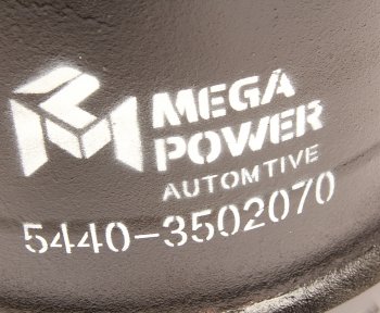 15 699 р. Барабан тормозной МАЗ-5440,АМАЗ задний MEGAPOWER MEGAPOWER 350-32-029  с доставкой в г. Воронеж. Увеличить фотографию 3