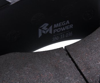 4 999 р. Колодки тормозные SAF дисковые (210x110x31) (4шт.) MEGAPOWER MEGAPOWER 350-33-036  с доставкой в г. Воронеж. Увеличить фотографию 2