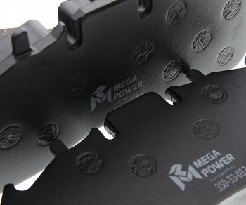 3 899 р. Колодки тормозные VOLVO RENAULT дисковые (249x110x29) (4шт.) MEGAPOWER MEGAPOWER 350-33-037  с доставкой в г. Воронеж. Увеличить фотографию 3