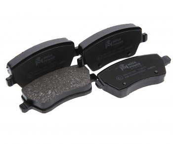 1 159 р. Колодки тормозные NISSAN Micra (03-),Note (E11) (06-) RENAULT Clio (05-) передние (4шт.) MEGAPOWER MEGAPOWER 350-33-108  с доставкой в г. Воронеж. Увеличить фотографию 1