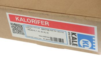 2 799 р. Радиатор отопителя VOLVO FL7 (85-) KALE KALE 351710  с доставкой в г. Воронеж. Увеличить фотографию 5