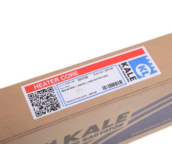 2 489 р. Радиатор отопителя MAN L2000 (93-) KALE KALE 351730  с доставкой в г. Воронеж. Увеличить фотографию 6