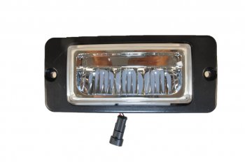 2 369 р. Фара противотуманная КАМАЗ рестайлинг НО светодиодная AVTOELECTRICA AVTOELECTRICA 35.3743 led ае  с доставкой в г. Воронеж. Увеличить фотографию 2