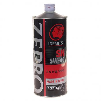 2 679 р. Масло моторное ZEPRO RACING 3585-001 5W40 синт.1л IDEMITSU IDEMITSU 3585-001 IDEMITSU 3585-001  с доставкой в г. Воронеж. Увеличить фотографию 1