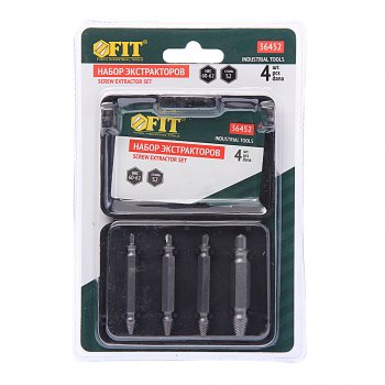 919 р. Набор экстракторов двусторонних 4 предмета FIT FIT 36452  с доставкой в г. Воронеж. Увеличить фотографию 1