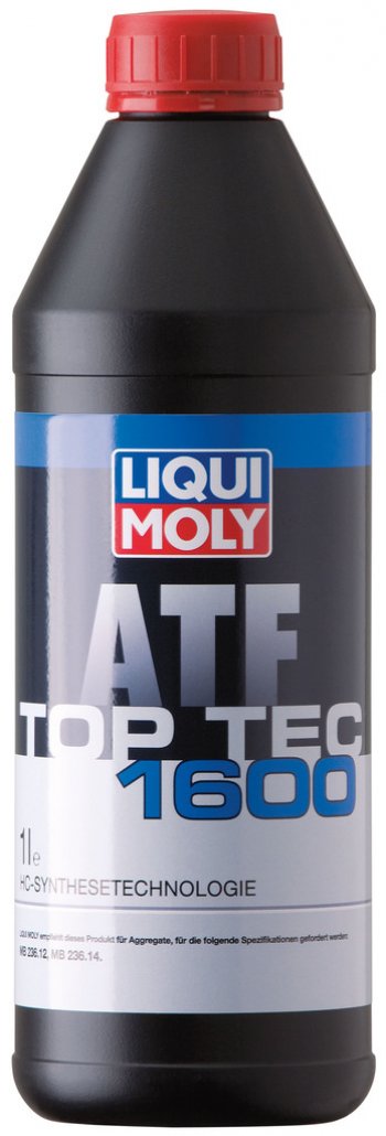 2 799 р. Масло трансмиссионное TOP TEC ATF 1600 синт.1л LIQUI MOLY LIQUI MOLY 3659  с доставкой в г. Воронеж. Увеличить фотографию 1