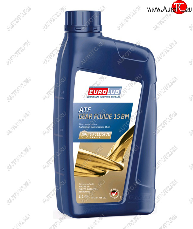 1 699 р. Масло трансмиссионное ATF GEAR FLUIDE 15 BM 1л EUROLUB EUROLUB 366001  с доставкой в г. Воронеж