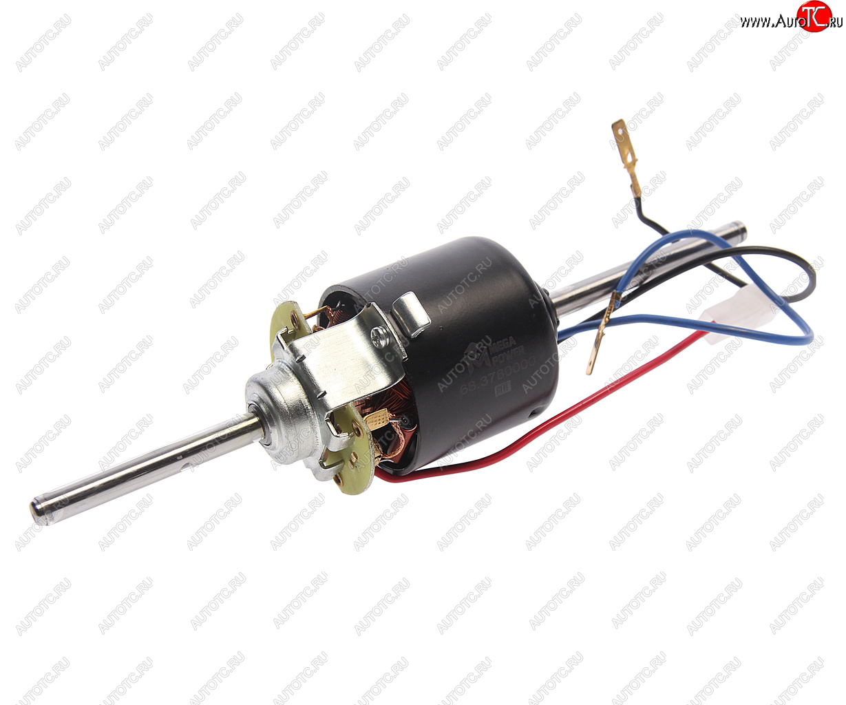 1 439 р. Мотор отопителя ГАЗ,ПАЗ 12V MEGAPOWER MEGAPOWER 370-15-050  с доставкой в г. Воронеж