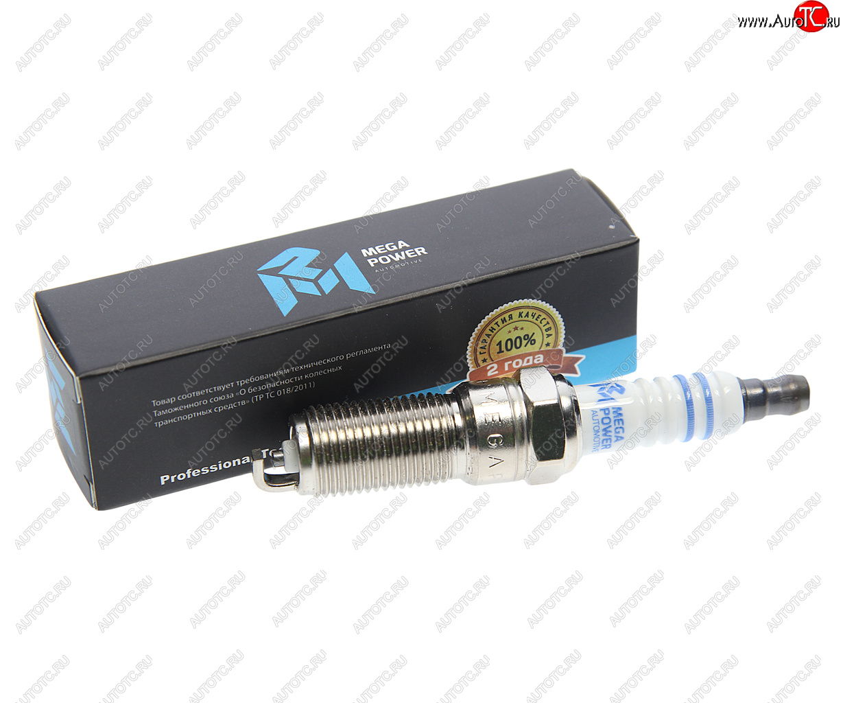 138 р. Свеча зажигания FORD (1шт.) MEGAPOWER MEGAPOWER 370-31-004  с доставкой в г. Воронеж