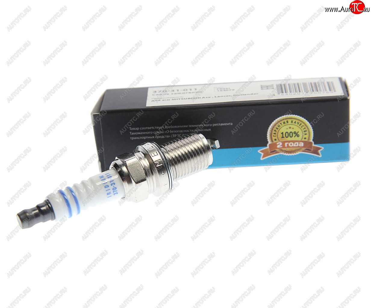 289 р. Свеча зажигания MITSUBISHI Lancer (08-) (CYCX) (1.8) (1шт.) MEGAPOWER MEGAPOWER 370-31-011  с доставкой в г. Воронеж
