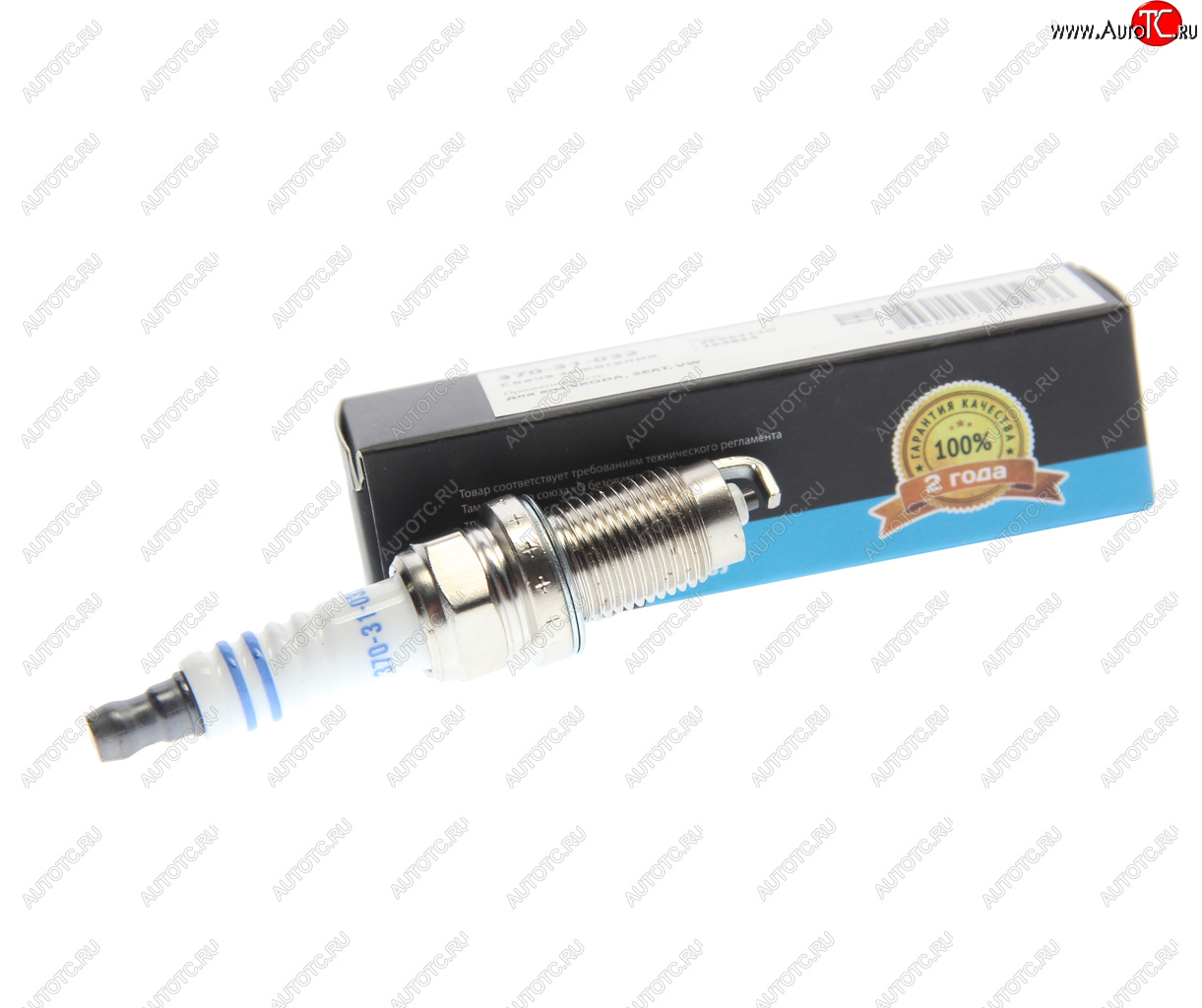 141 р. Свеча зажигания VW Golf 5,6,Jetta,Polo Sedan SKODA Fabia,Octavia (1.21.41.6) (1шт.) MEGAPOWER MEGAPOWER 370-31-032  с доставкой в г. Воронеж