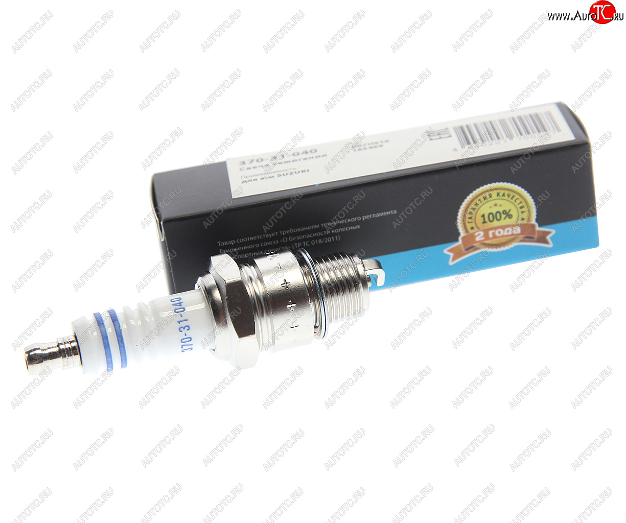 95 р. Свеча зажигания SUZUKI (1шт.) MEGAPOWER MEGAPOWER 370-31-040  с доставкой в г. Воронеж