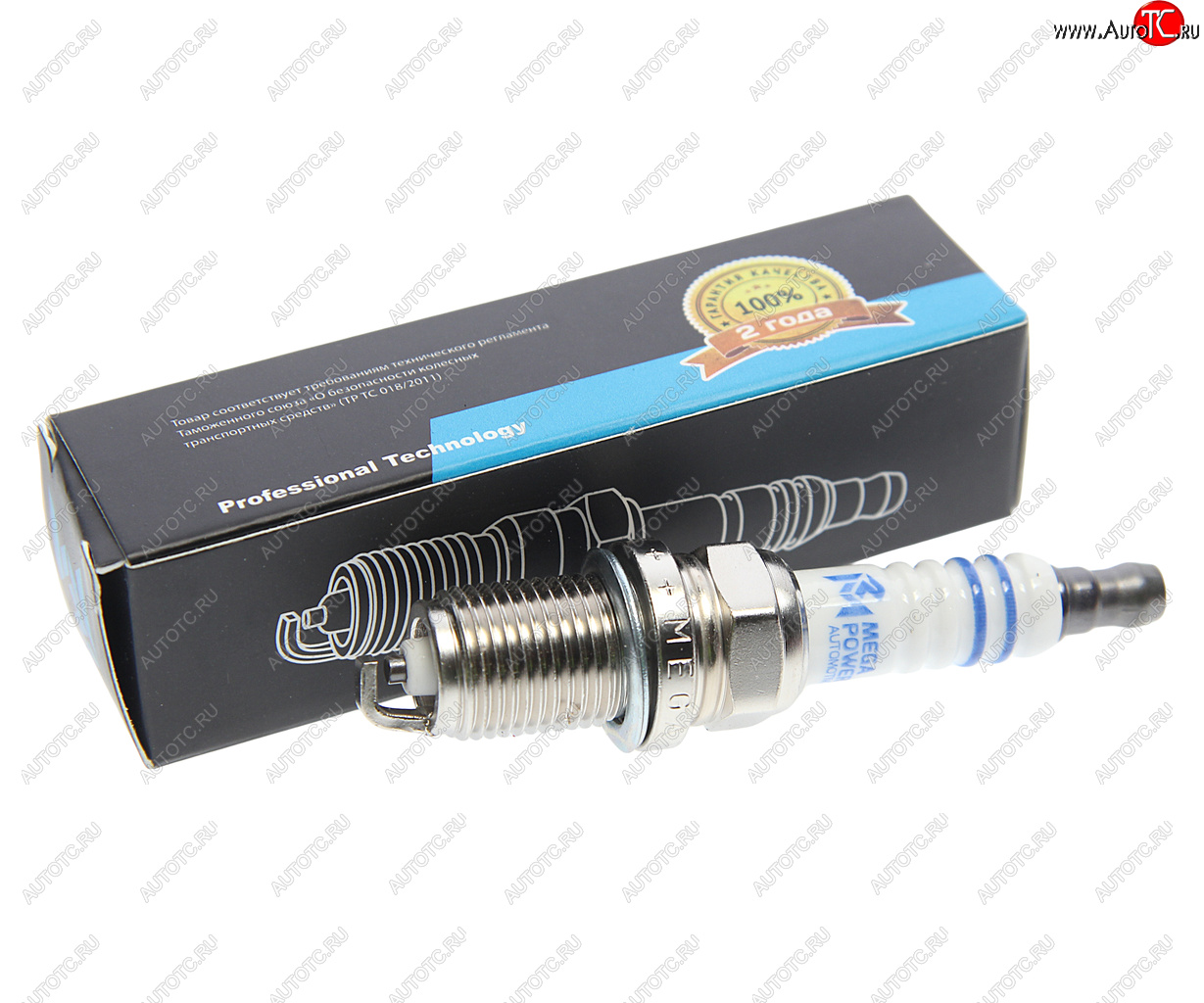 175 р. Свеча зажигания ЗМЗ-40524 ЕВРО-3 MEGAPOWER MEGAPOWER 370-31-052  с доставкой в г. Воронеж