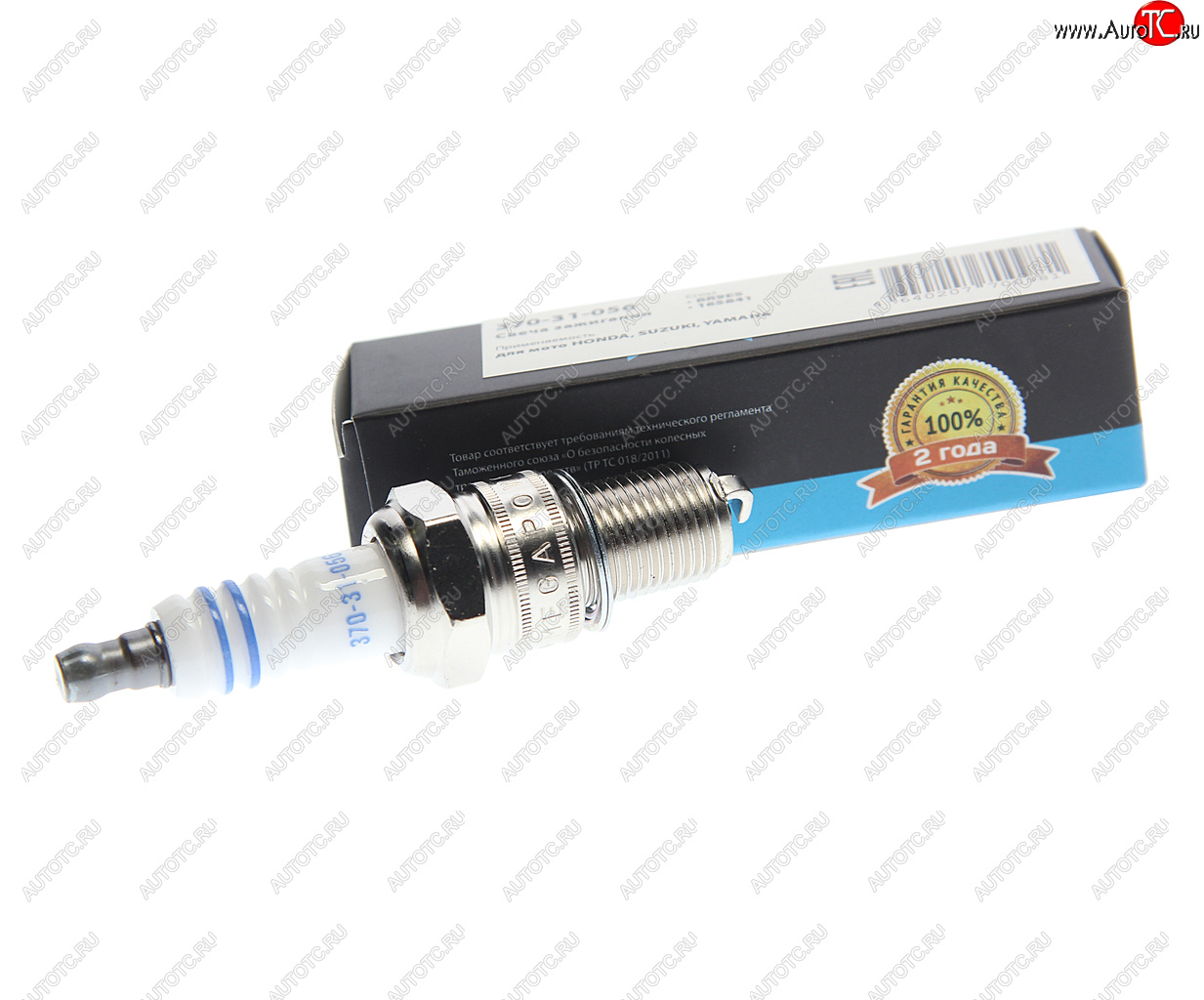 159 р. Свеча зажигания мото KAWASAKI YAMAHA (1шт.) MEGAPOWER MEGAPOWER 370-31-056  с доставкой в г. Воронеж