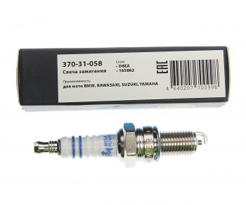 94 р. Свеча зажигания мото APRILIA KTM KAWASAKI SUZUKI YAMAHA HONDA (1шт.) MEGAPOWER MEGAPOWER 370-31-058  с доставкой в г. Воронеж. Увеличить фотографию 3