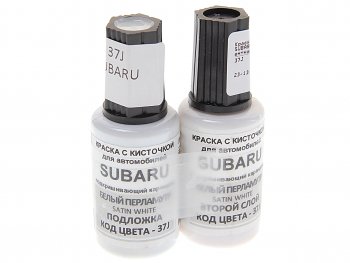 699 р. Краска с кистью 20мл SUBARU 37J 2-х компонентная PODKRASKA PODKRASKA 37j  с доставкой в г. Воронеж. Увеличить фотографию 1