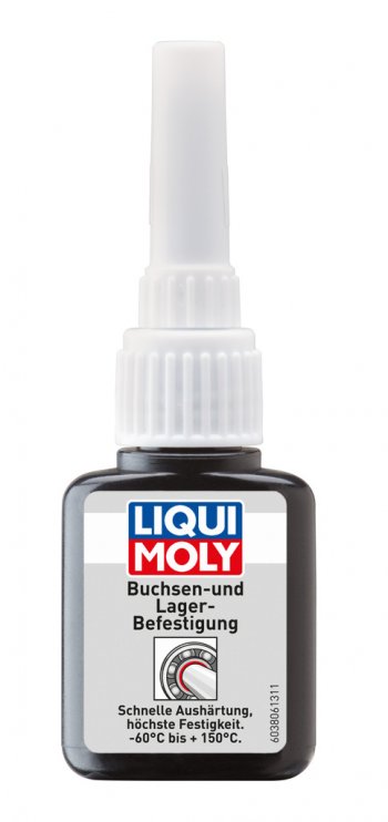959 р. Клей для фиксации подшипников и втулок от -55С+220С 10мл Buchsen und Lager-Befestigung LIQUI MOLY LIQUI MOLY 3806  с доставкой в г. Воронеж. Увеличить фотографию 1