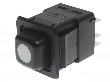 299 р. Выключатель кнопка ЗИЛ,КАМАЗ,МАЗ 24V без символа AVTOELECTRICA AVTOELECTRICA 3842.3710-02.00м ае  с доставкой в г. Воронеж. Увеличить фотографию 1