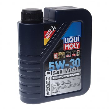 1 649 р. Масло моторное OPTIMAL New Generation 5W30 синт.1л LIQUI MOLY LIQUI MOLY 39030  с доставкой в г. Воронеж. Увеличить фотографию 1
