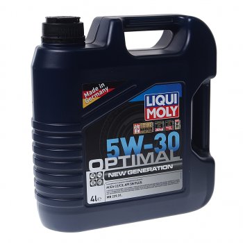5 899 р. Масло моторное OPTIMAL New Generation 5W30 синт.4л LIQUI MOLY LIQUI MOLY 39031  с доставкой в г. Воронеж. Увеличить фотографию 1