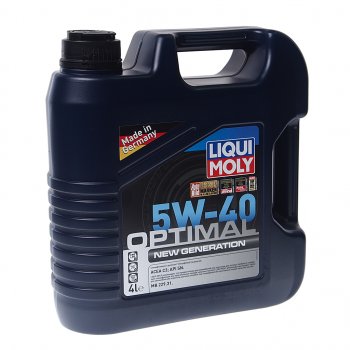 5 749 р. Масло моторное OPTIMAL New Generation 5W40 синт.4л LIQUI MOLY LIQUI MOLY 39033  с доставкой в г. Воронеж. Увеличить фотографию 1