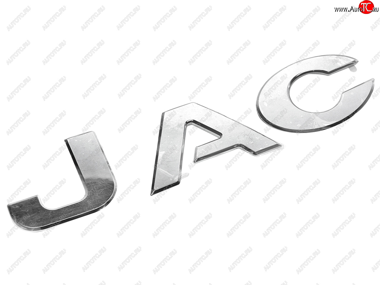 1 129 р. Эмблема JAC JAC N80,N120 (Silver) OE JAC 3904101le170  с доставкой в г. Воронеж