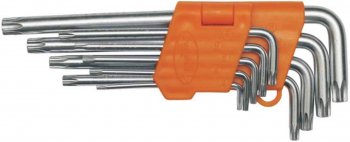 389 р. Набор ключей TORX T10-Т50 Г-образных 9 предметов Professional АВТОДЕЛО АВТОДЕЛО 39151  с доставкой в г. Воронеж. Увеличить фотографию 1