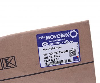 37 999 р. Рампа топливная КАМАЗ,ПАЗ дв.CUMMINS ISBe,ISDe V=6.7 Евро-3 форсунок MOVELEX MOVELEX 3977530-m  с доставкой в г. Воронеж. Увеличить фотографию 6