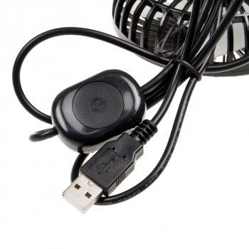 619 р. Вентилятор в салон 5V 10.6см на дефлектор в USB порт 3 скорости 3R 3R 3r-3008 3R 3r-3008  с доставкой в г. Воронеж. Увеличить фотографию 2