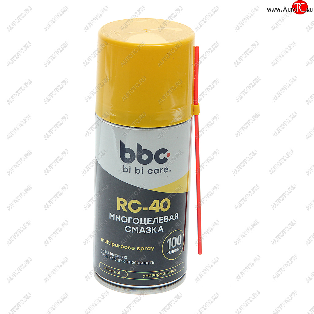 149 р. Смазка универсальная проникающая RC-40 210мл аэрозоль BIBICARE LAVR BIBICARE 4008  с доставкой в г. Воронеж