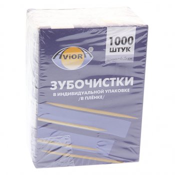 146 р. Зубочистки деревянные 1000шт. NO NAME 401-488  с доставкой в г. Воронеж. Увеличить фотографию 1
