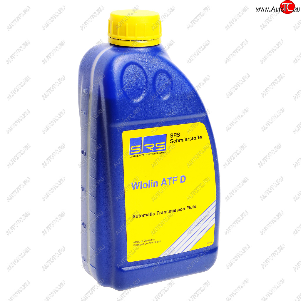 1 089 р. Масло трансмиссионное WIOLIN ATF D КПП автомат 1л SRS SRS 4033885000236 SRS 4033885000236  с доставкой в г. Воронеж