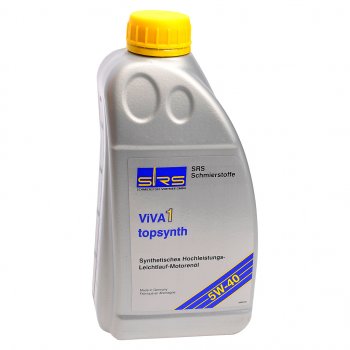 1 499 р. Масло моторное VIVA 1 TOPSYNTH 5W40 синт.1л SRS SRS 4033885000441  с доставкой в г. Воронеж. Увеличить фотографию 1